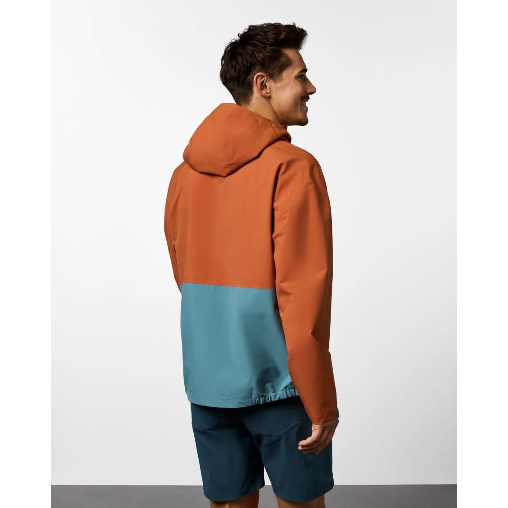 Cotopaxi Men's Cielo Rain Jacket - Whiskey/Tidepool
