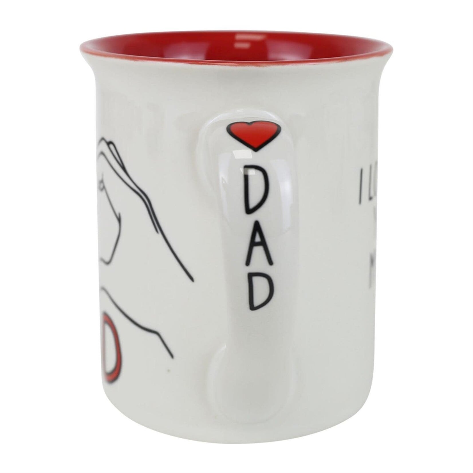 I Heart Dad Mug