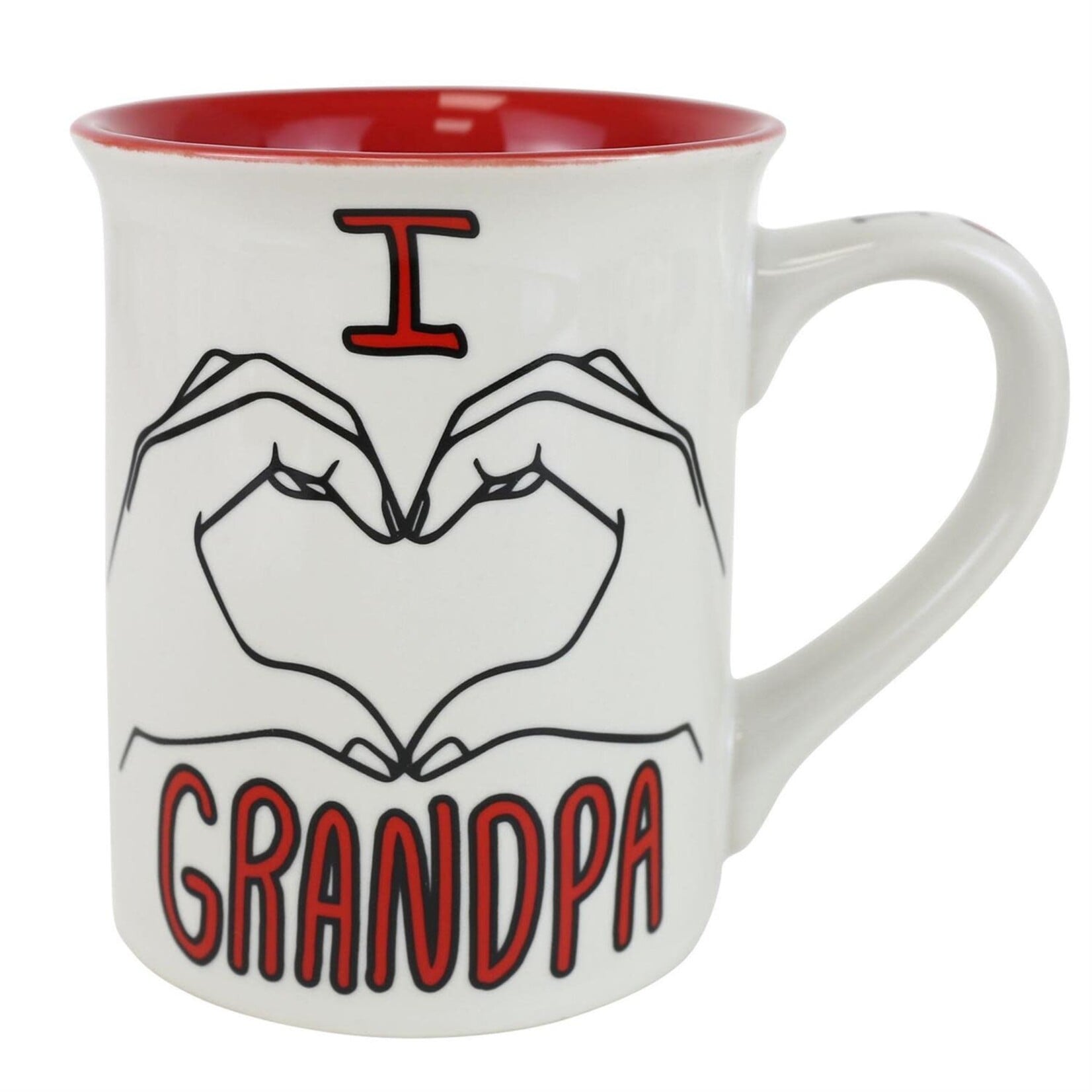 I Heart Grandpa Mug