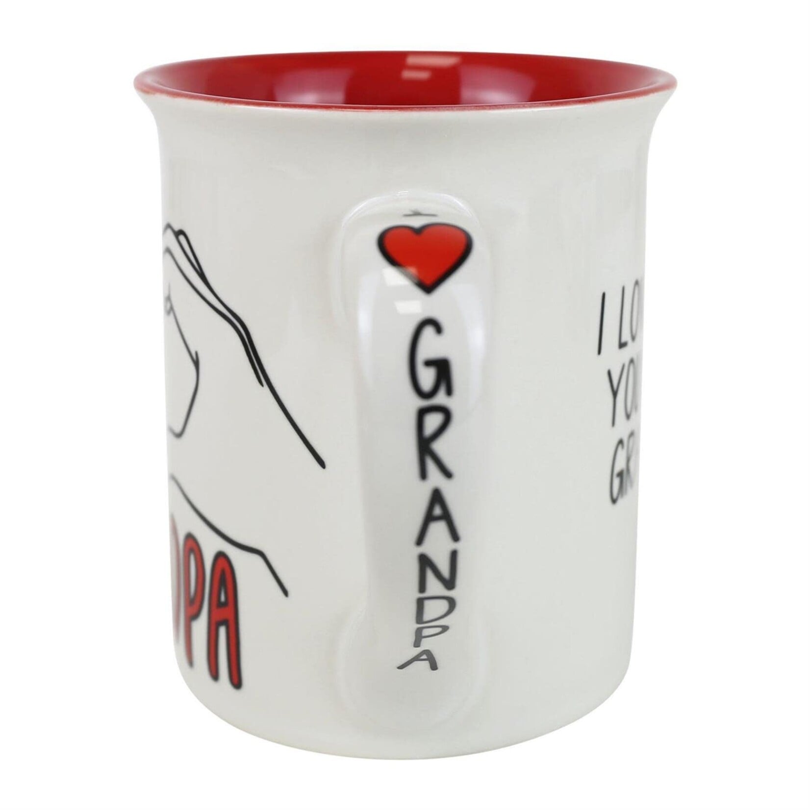 I Heart Grandpa Mug