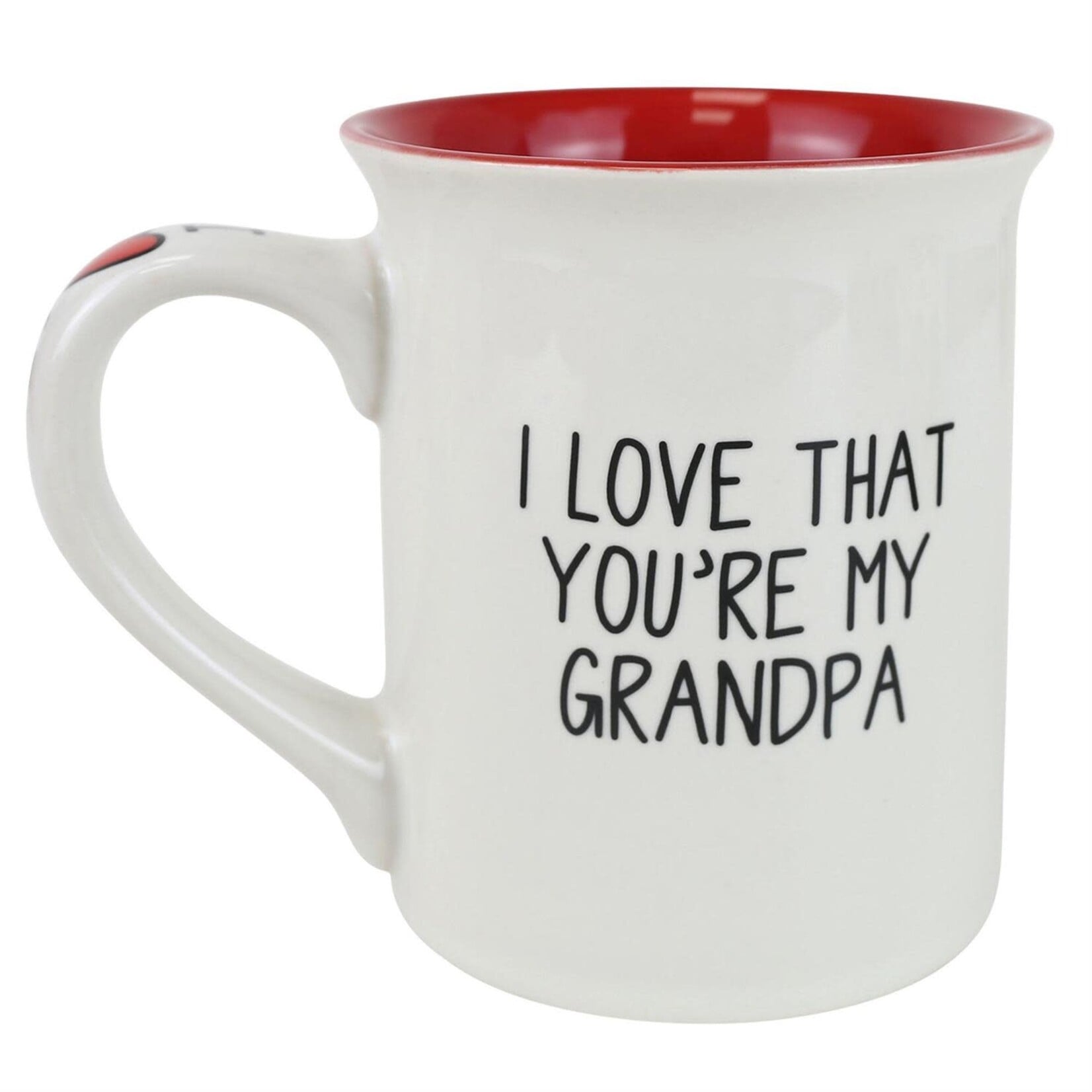 I Heart Grandpa Mug