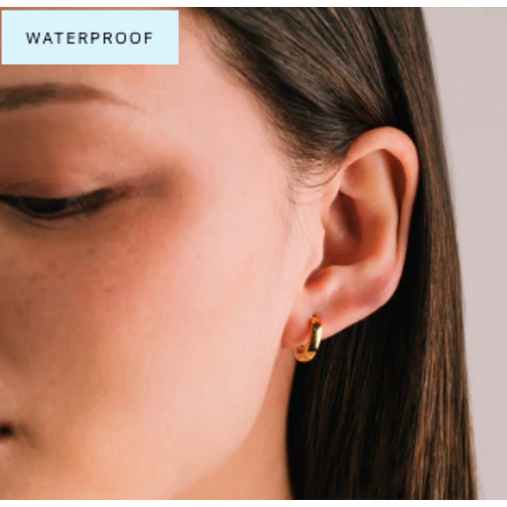 Lover's Tempo Maya Earrings - 13 mm, 14K Gold, Waterproof