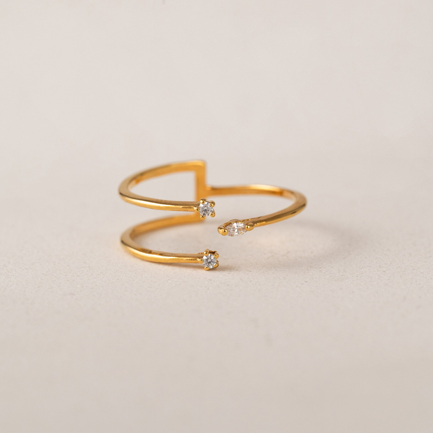 Lover's Tempo Orion Constellation Ring - Gold