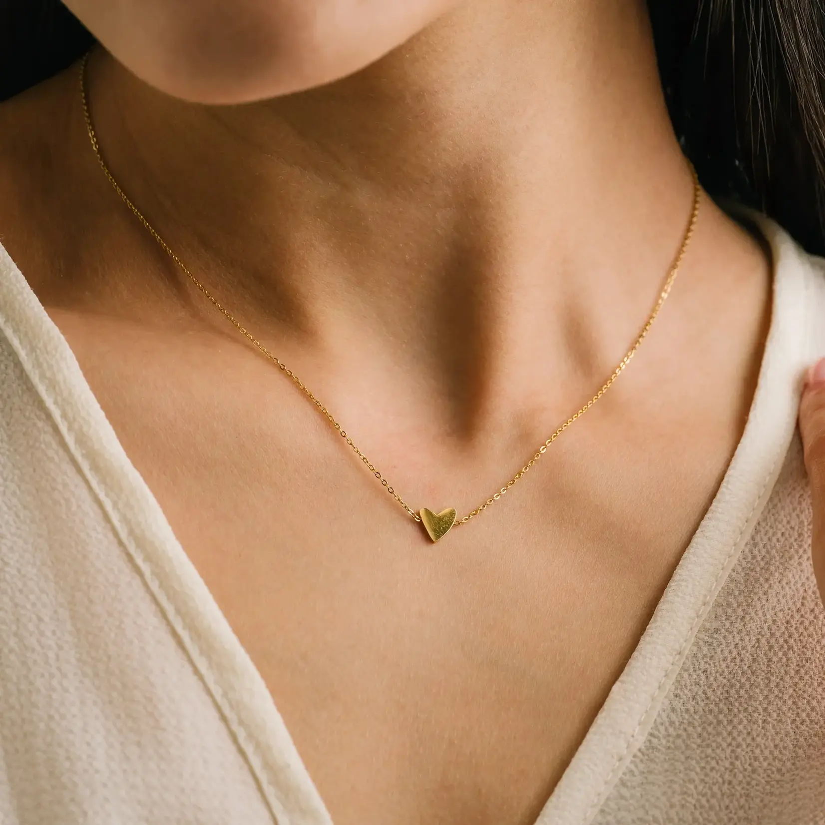 Lover's Tempo Flirt 18" Necklace - 18K Gold, Waterproof