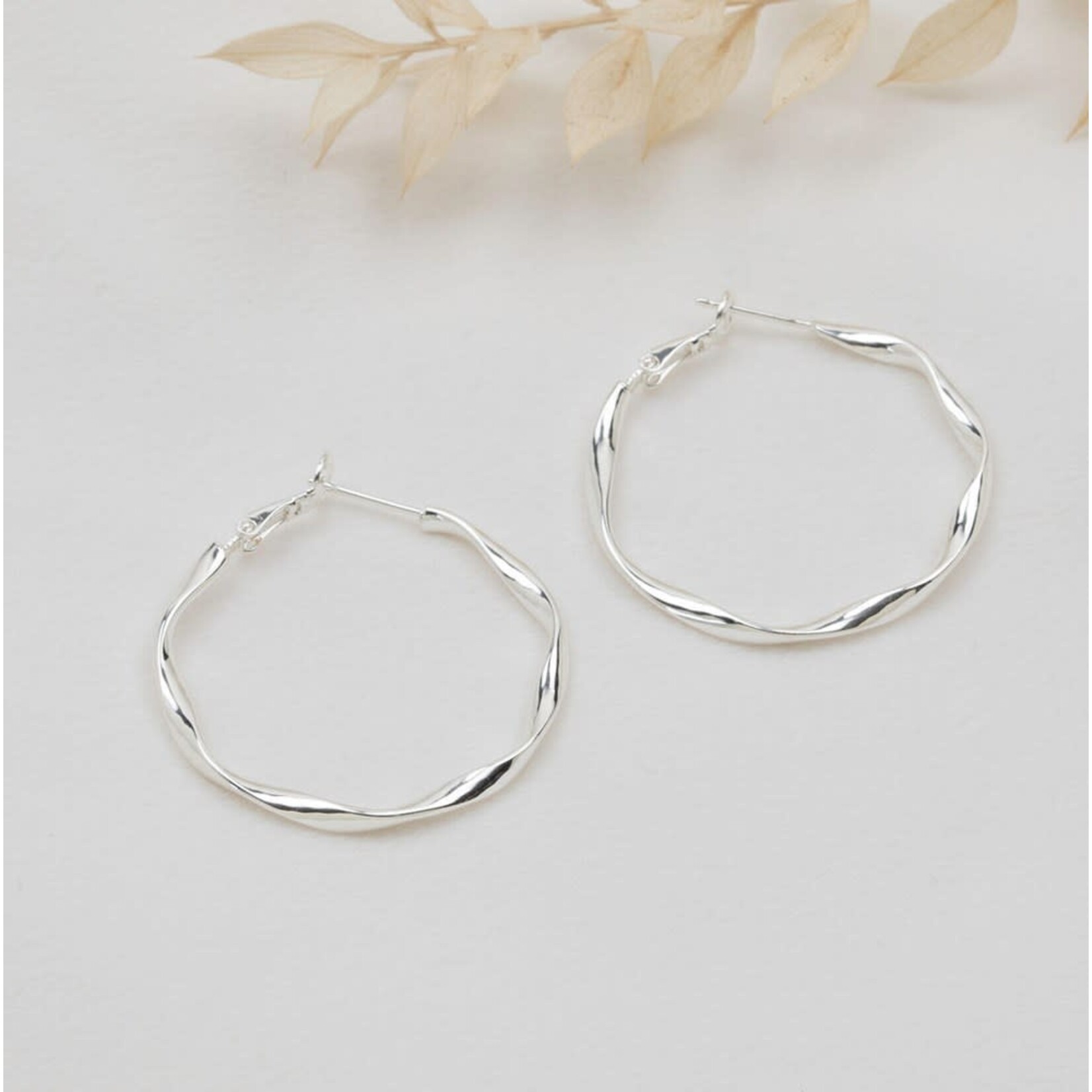 Glee Urban Hoop Earrings - Hypoallergenic, Antitarnish