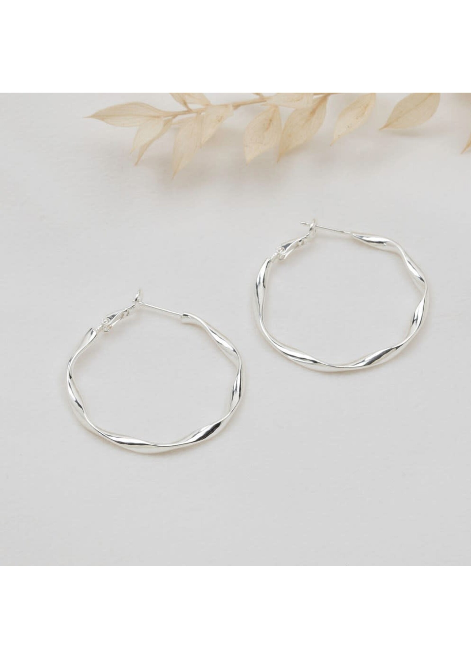 Glee Urban Hoop Earrings - Hypoallergenic, Antitarnish