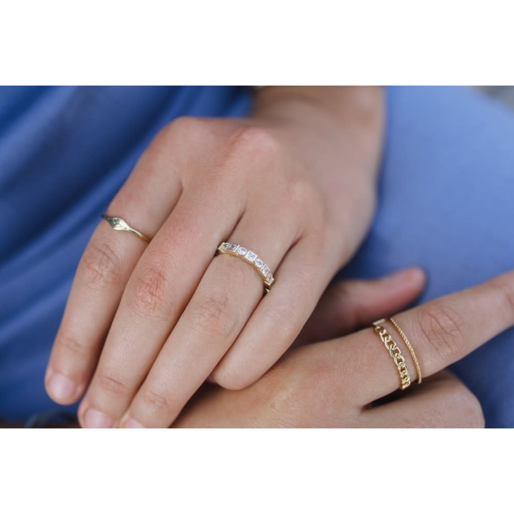 Glee Liora Ring - Hypoallergenic, Anti-tarnish