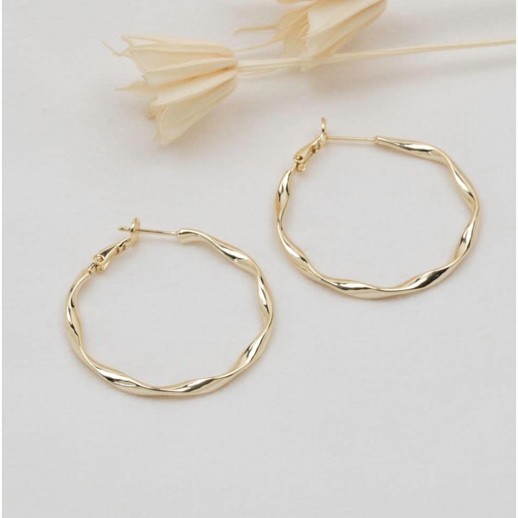 Glee Urban Hoop Earrings - Hypoallergenic, Antitarnish