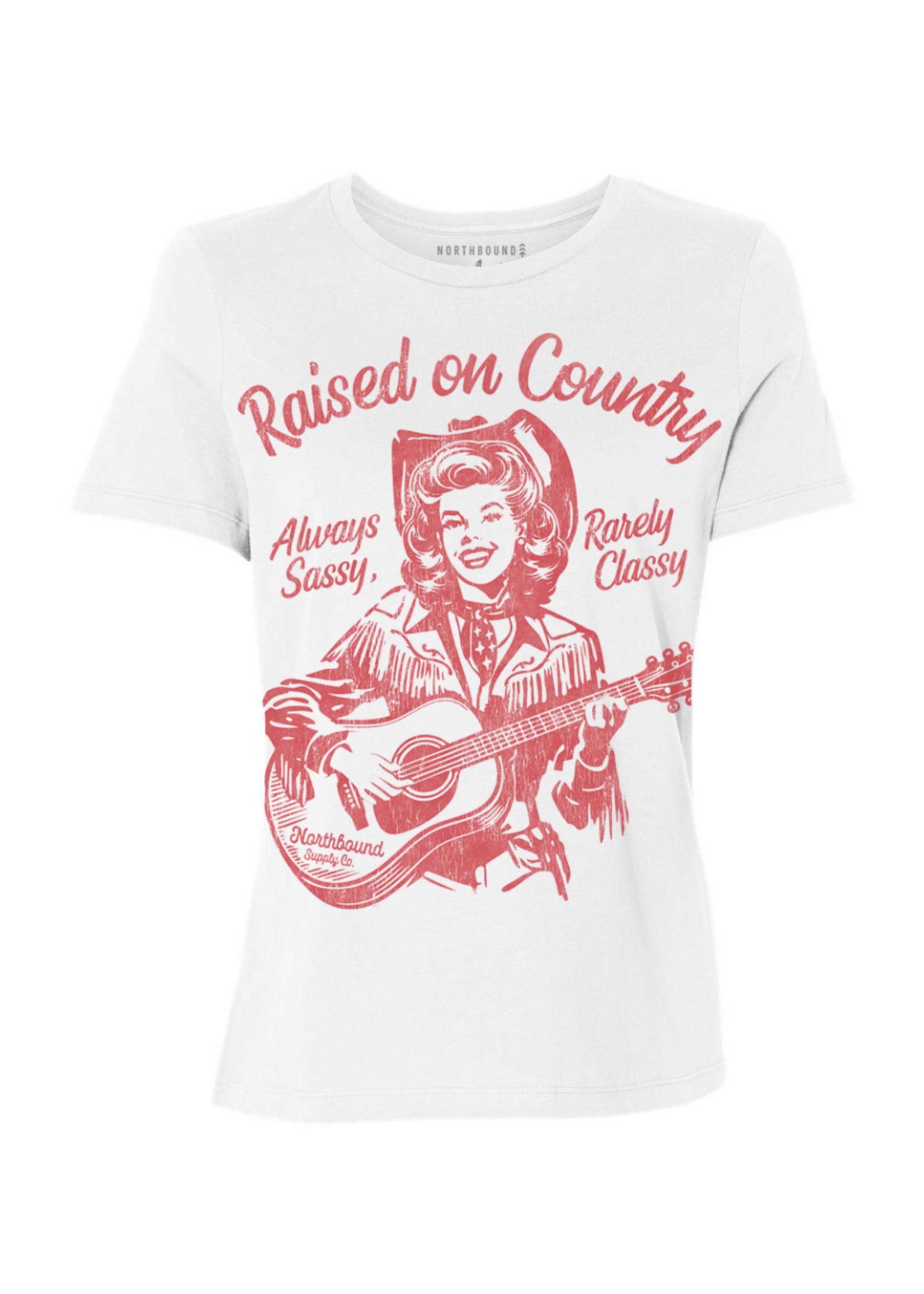 Northbound Supply Raised on Country T-Shirt