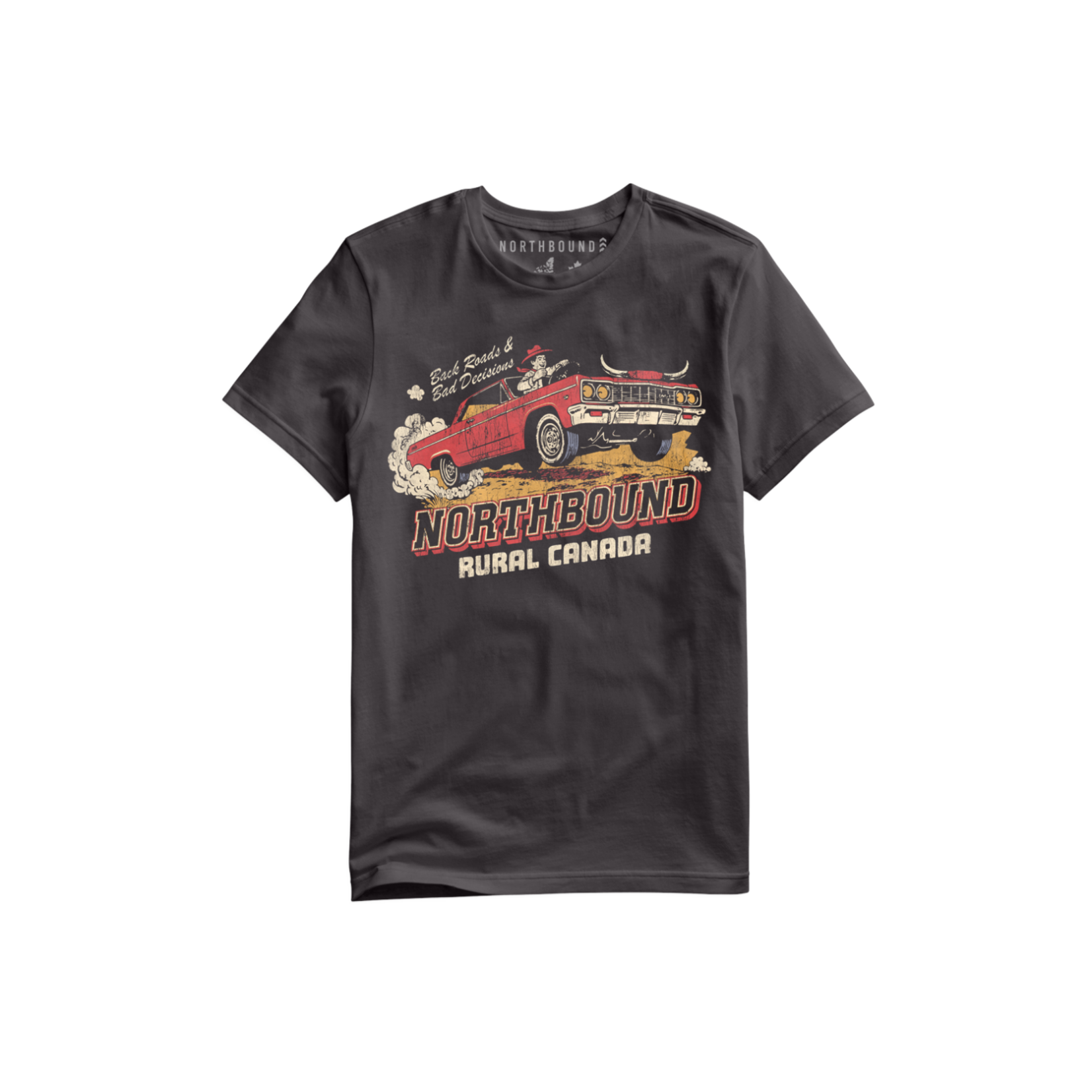 Northbound Supply Back Roads and Bad Decisions T-Shirt