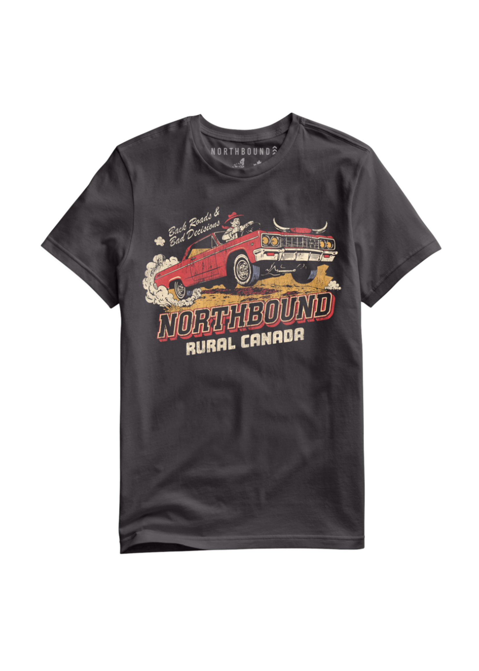 Northbound Supply Back Roads and Bad Decisions T-Shirt