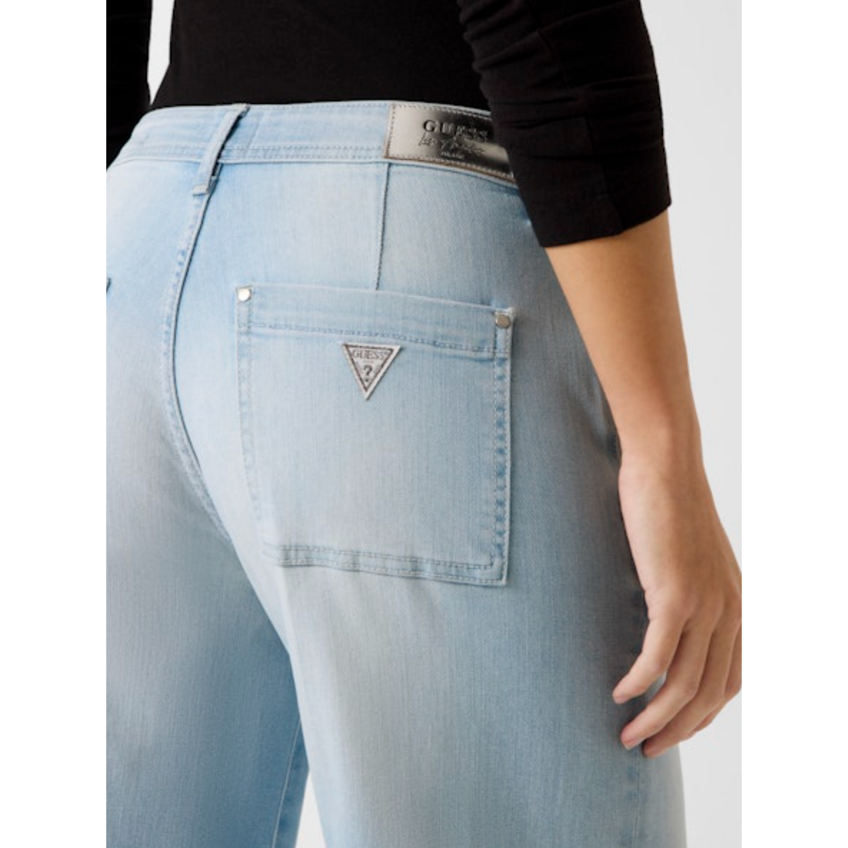 Guess Zoya Wide Leg Crop Jeans