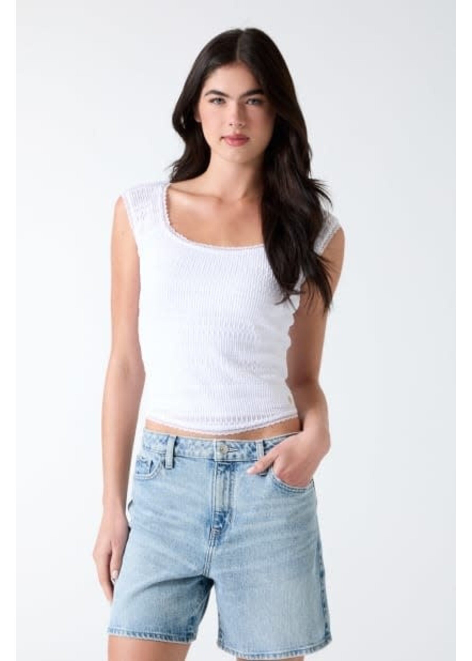 Guess Short Sleeve Elisabette Top