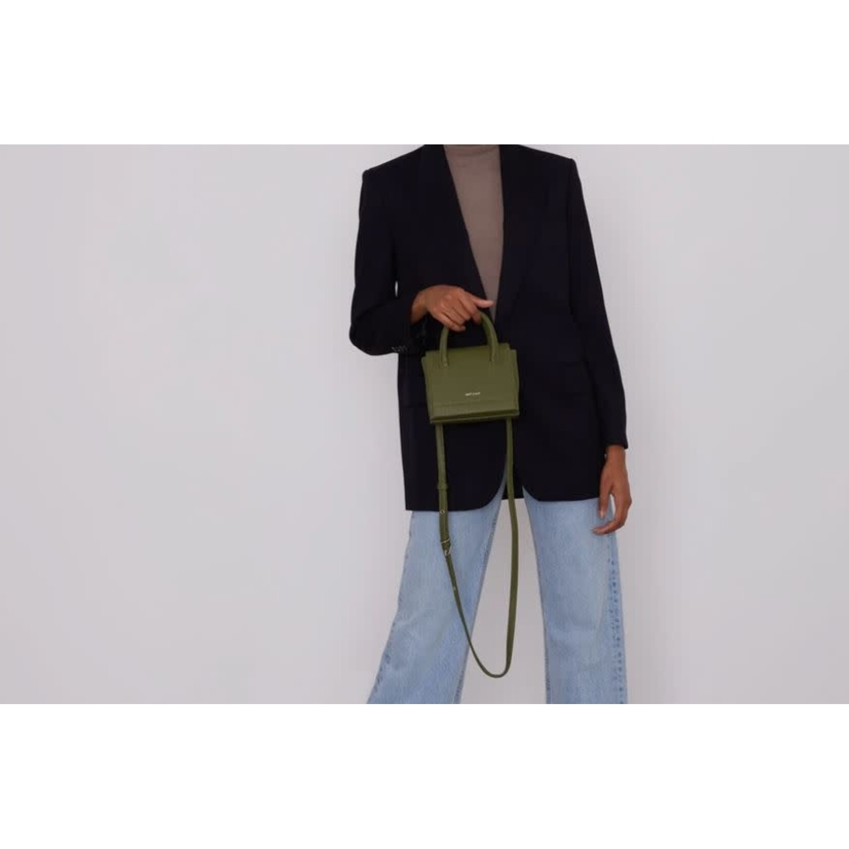 Matt & Nat Adel Micro Vegan Satchel - Purity Collection