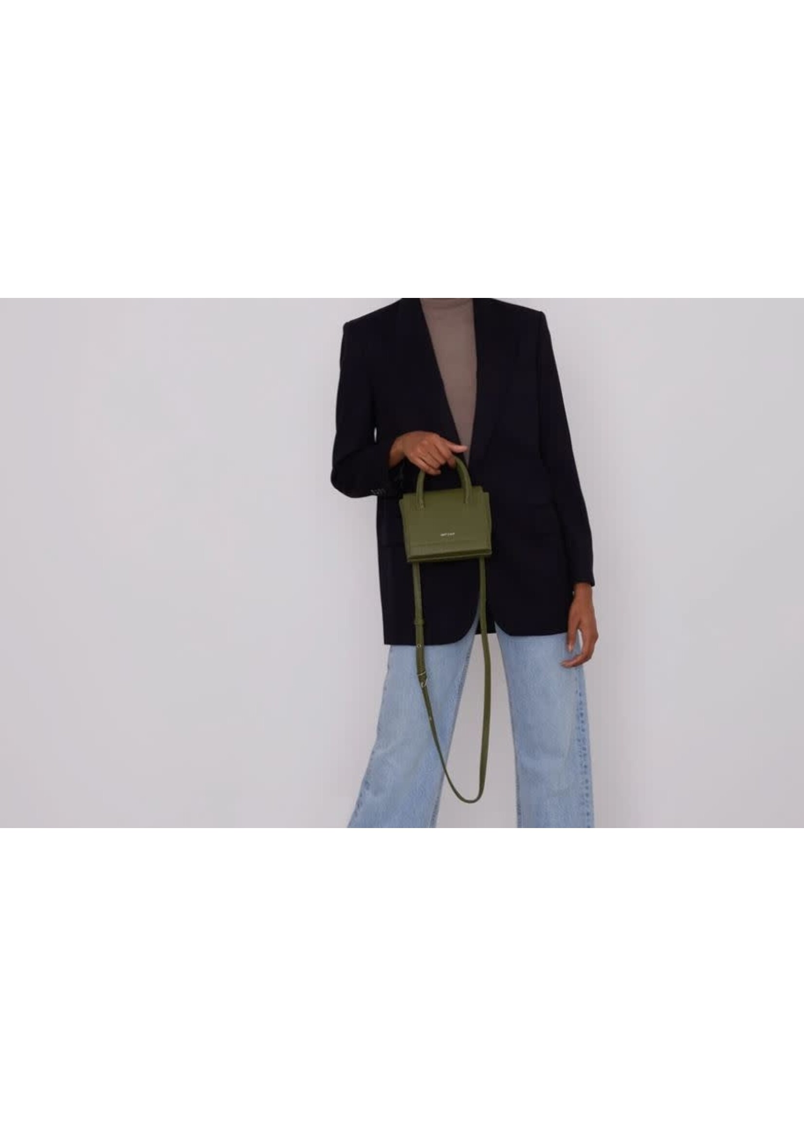 Matt & Nat Adel Micro Vegan Satchel - Purity Collection