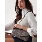 Guess Anning Crossbody Purse in Taupe