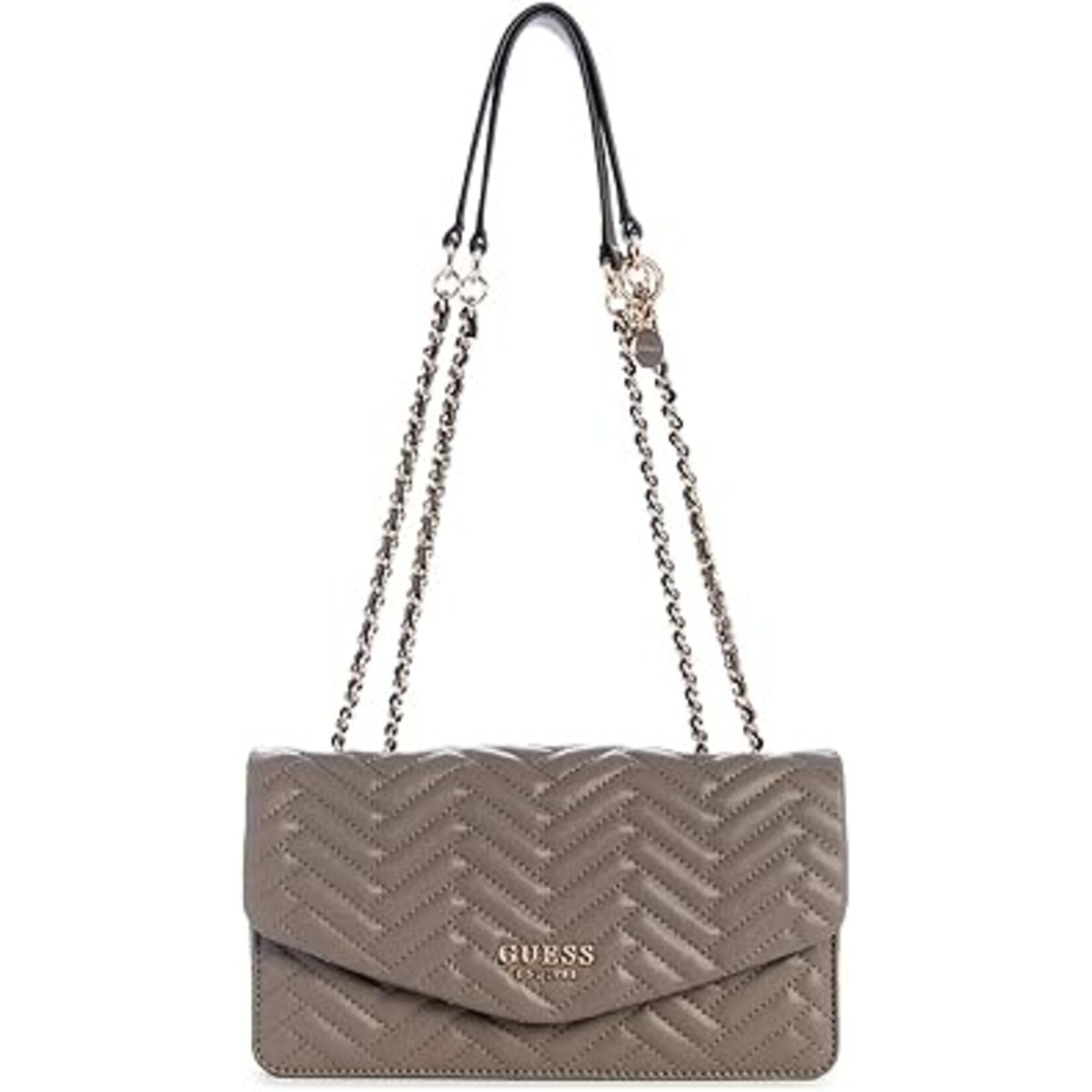 Guess Anning Crossbody Purse in Taupe