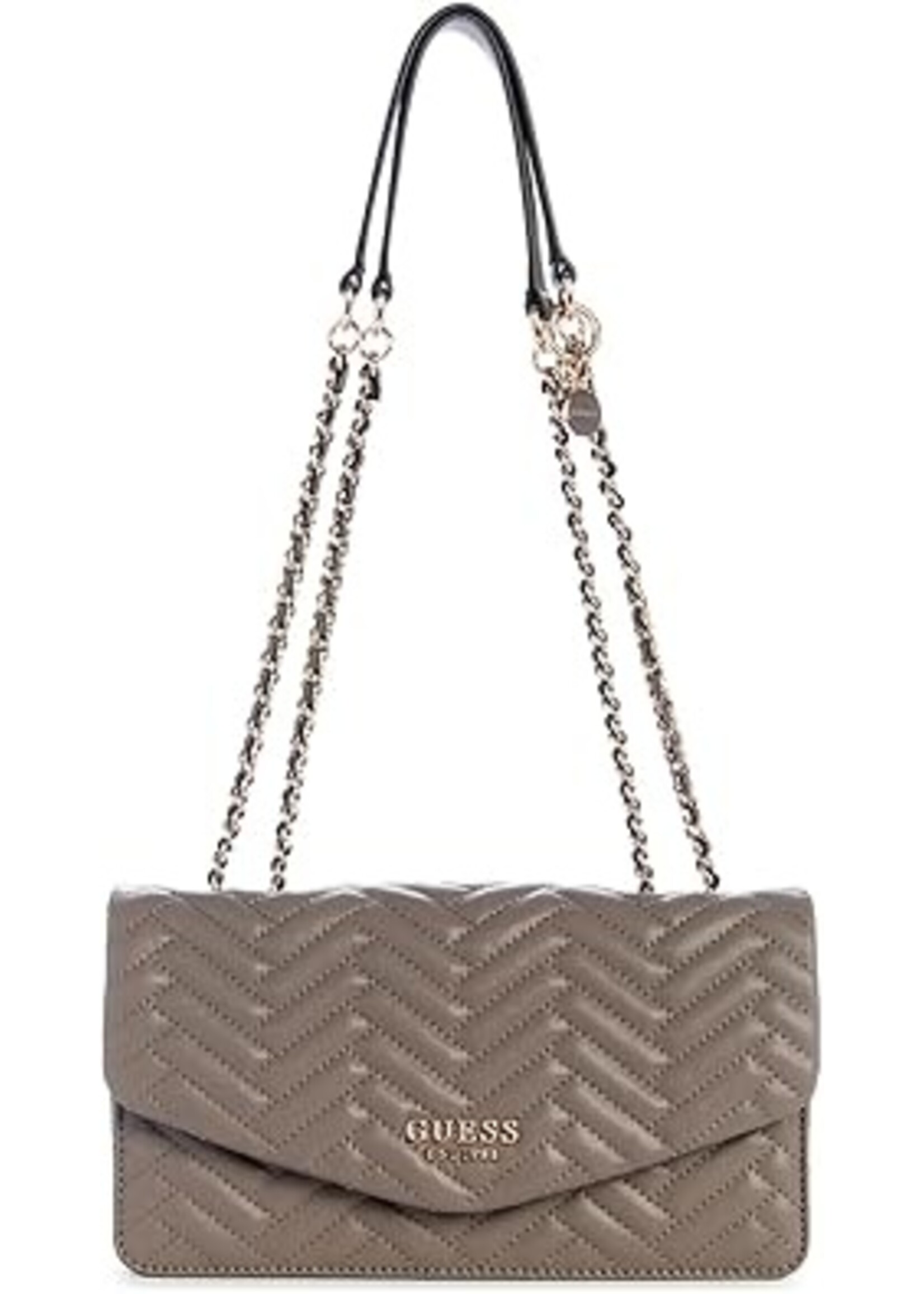 Guess Anning Crossbody Purse in Taupe