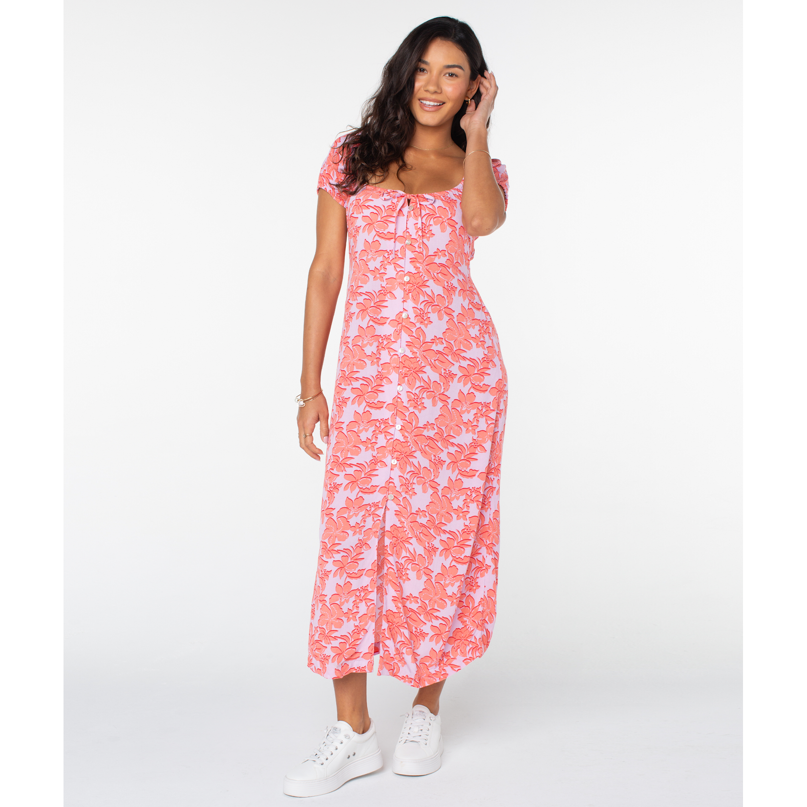 Roxy Shelley Coast Midi Dress