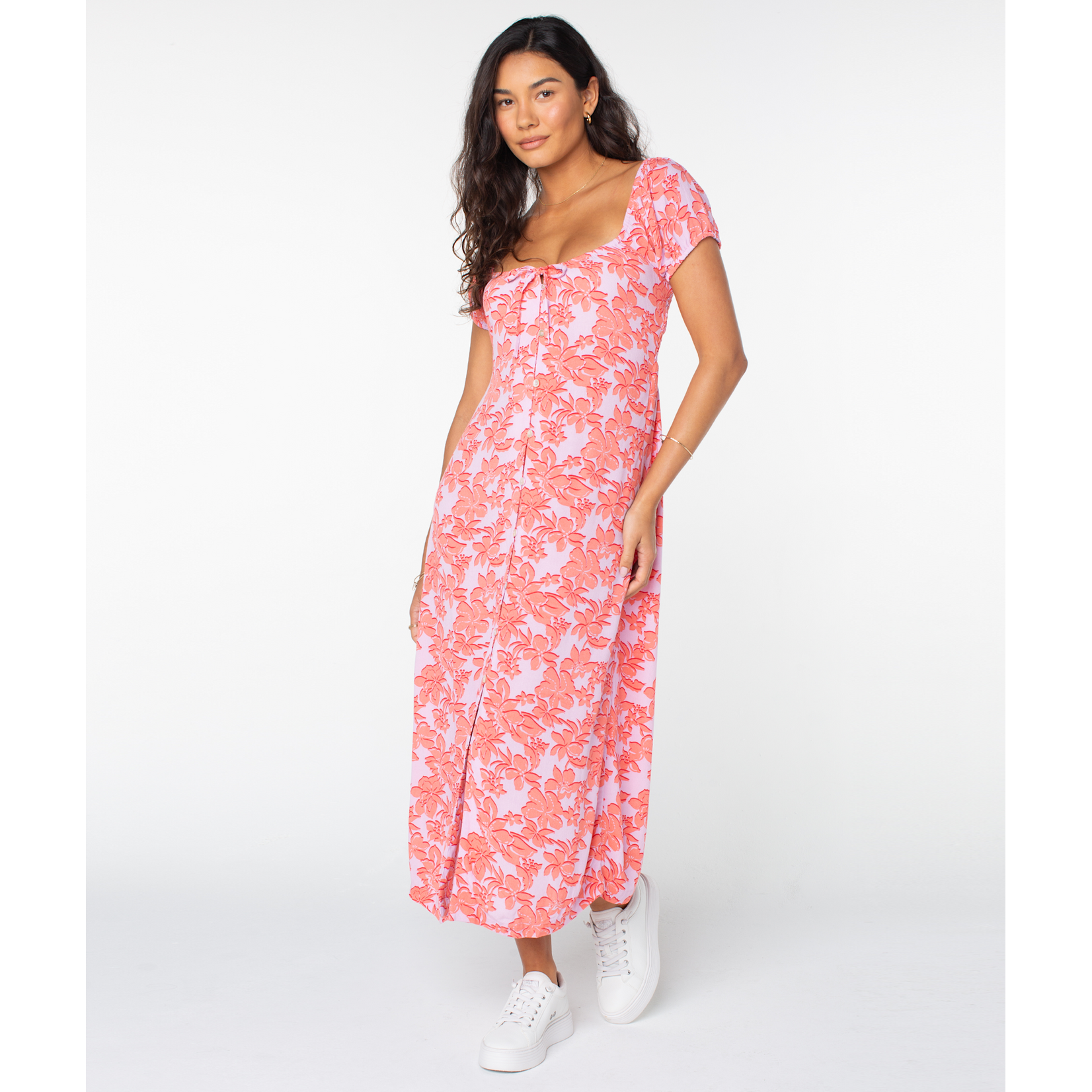 Roxy Shelley Coast Midi Dress