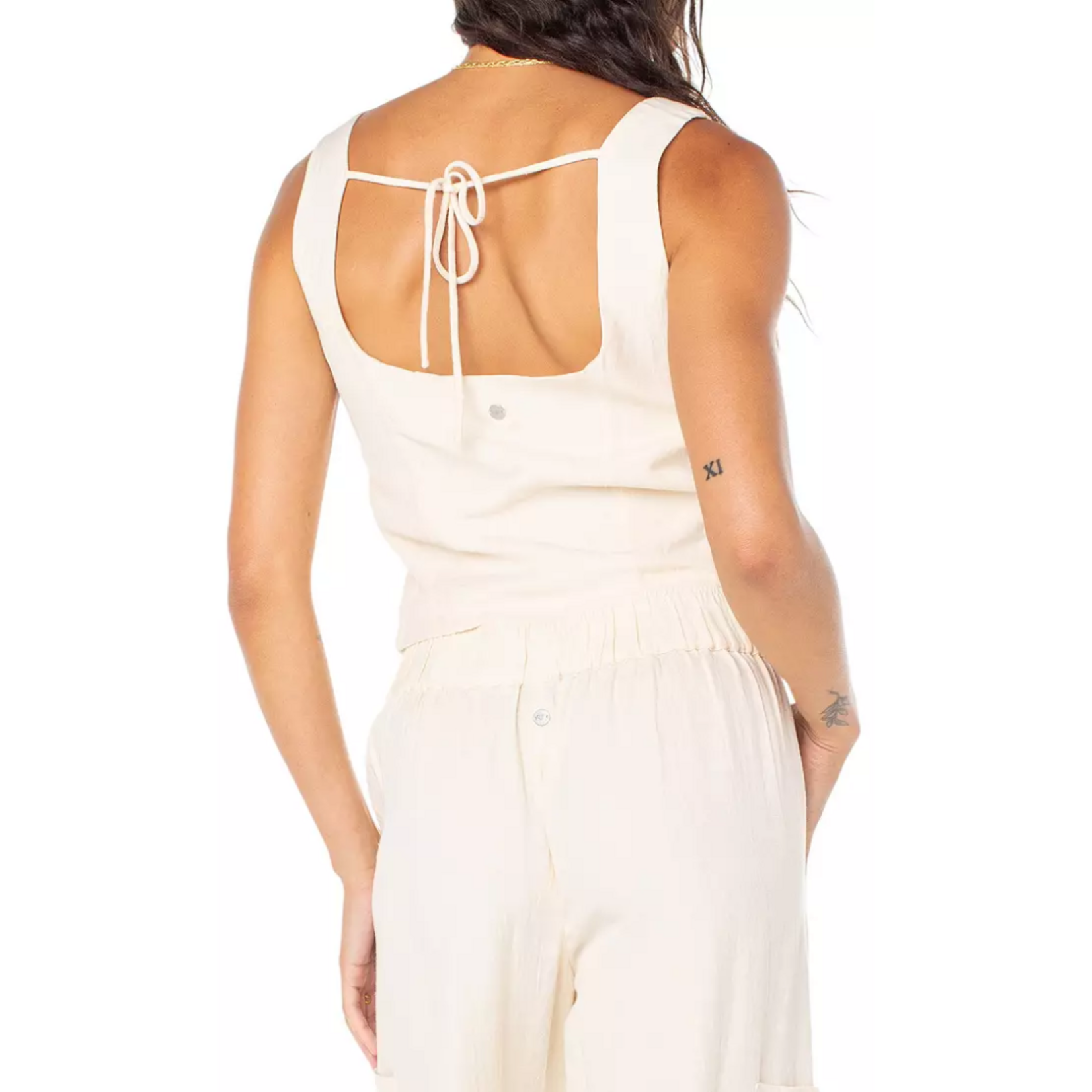 Roxy Maui Sessions Top with Buttons