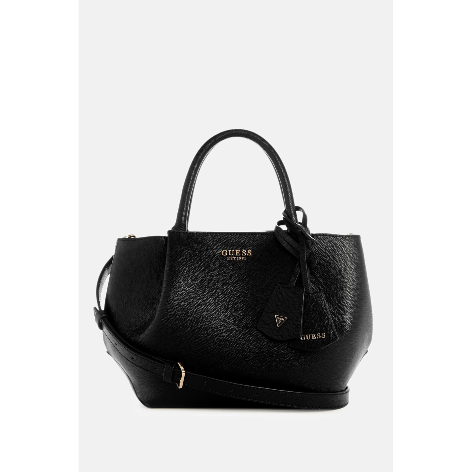 Guess Amorette Girlfriend Satchel - Black