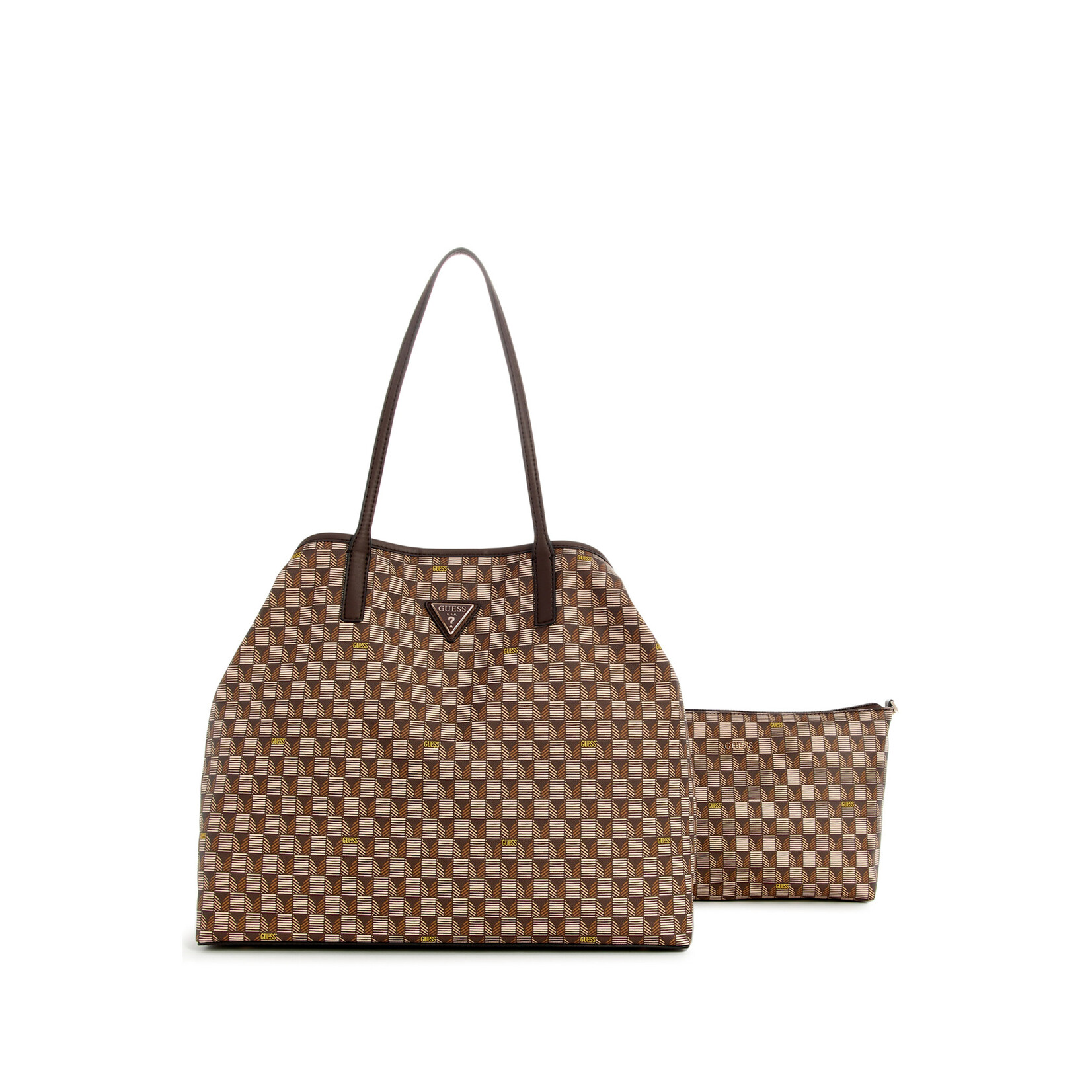 Guess G-Wave Large 2-in-1 Tote Bag - Brown
