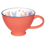 Native Northwest Porcelain Art Mug - Butterfly and Wild Rose