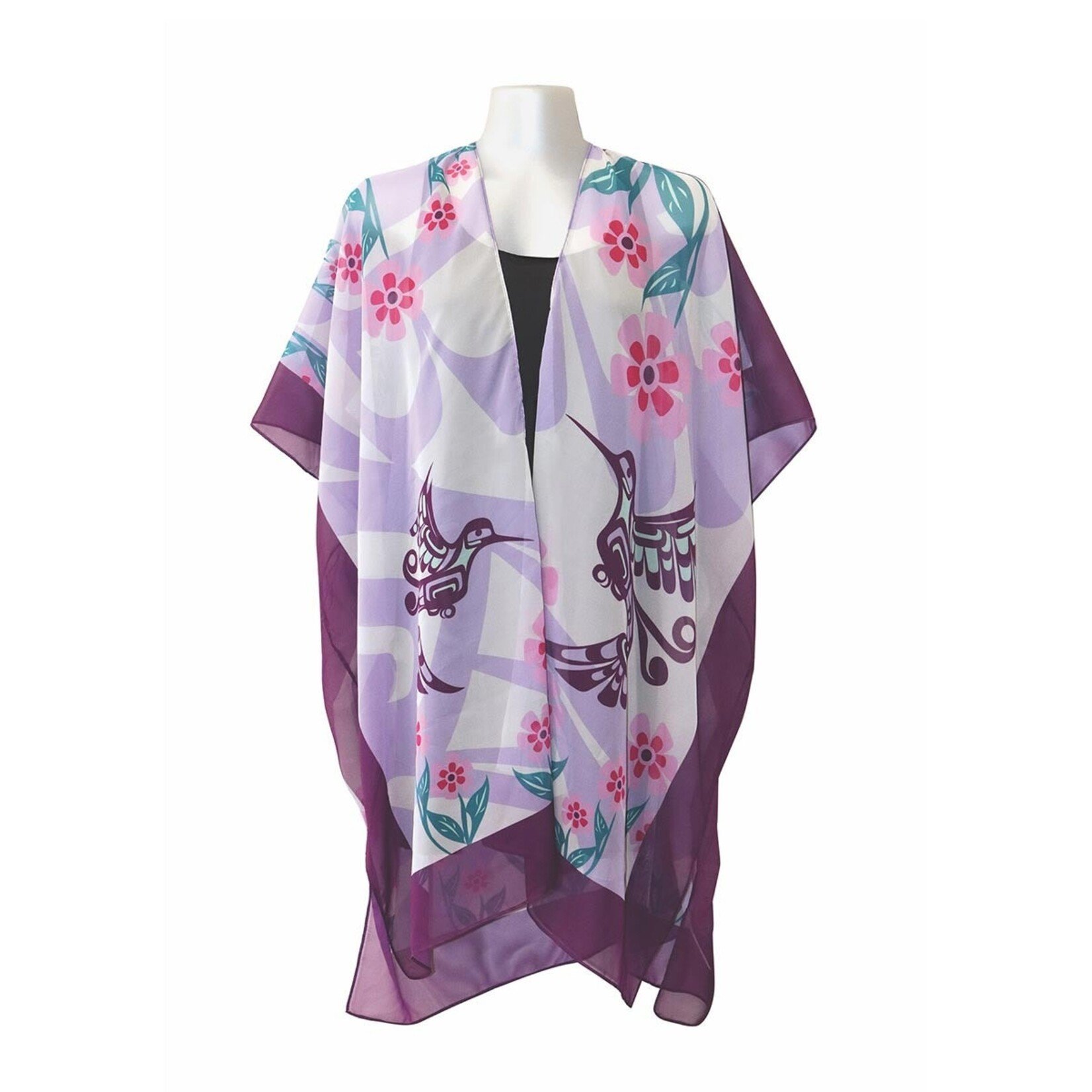 Sheer Fashion Rwap - Hummingbird by Francis Dick