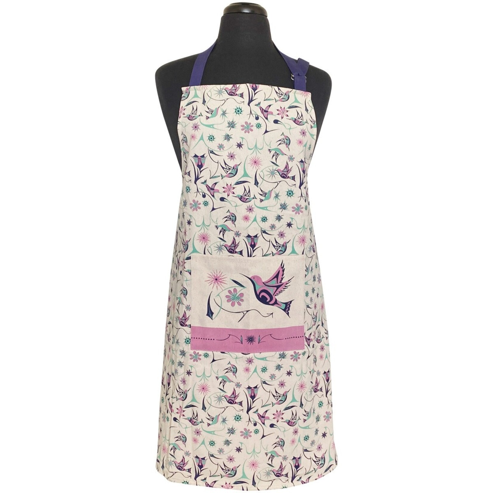 Apron - Hummingbirds by Nicole La Rock