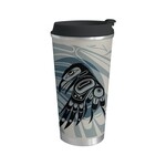 Native Northwest Art Travel Mug 18 oz - Raven Moon