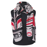 Native Northwest Eco Scarf - Eagle Vision by Allan Weir