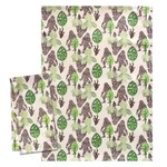 Native Northwest Printed Tea Towel - Sasquatch