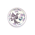 Porcelain Art Plate - Hummingbird by Francis Dick