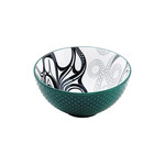 Native Northwest Porcelain Art Bowl - Octopus