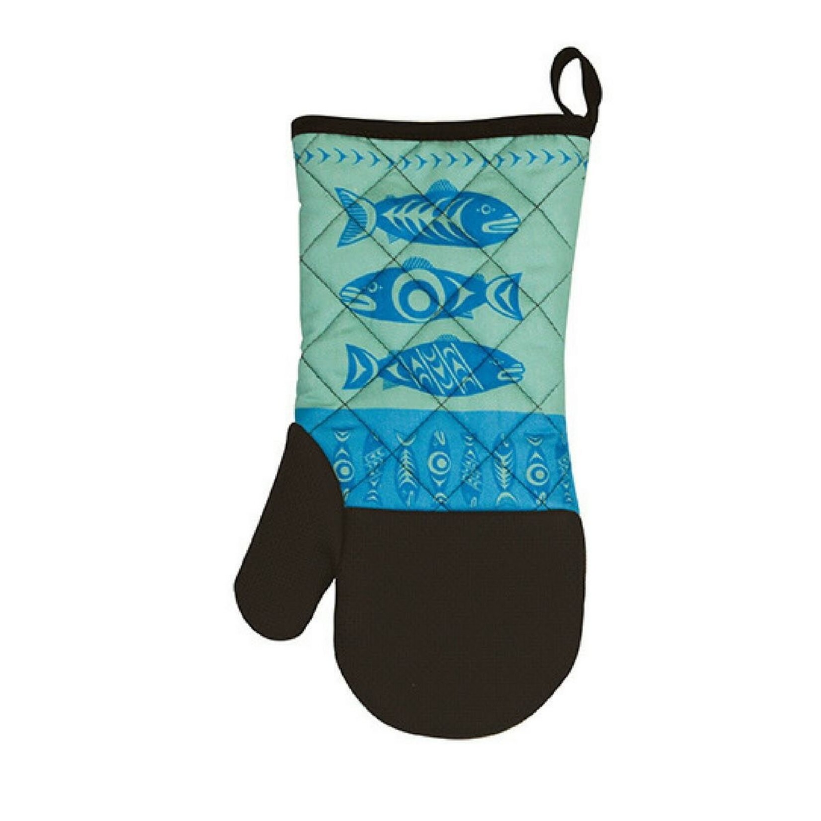 Native Northwest Oven Mitt - Salmon in the Wild