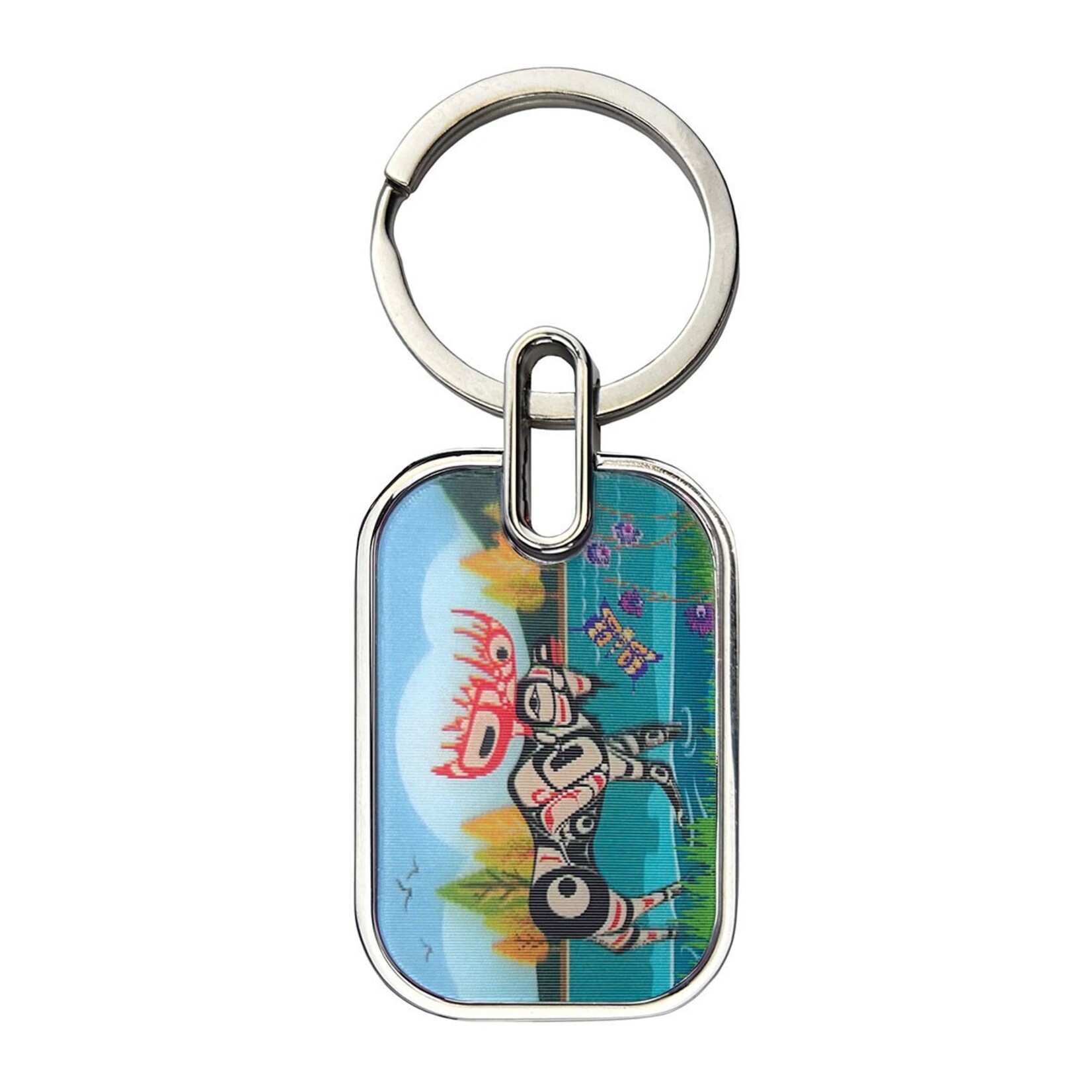 Indigenous Designed Lenticular Keychain (Assorted)