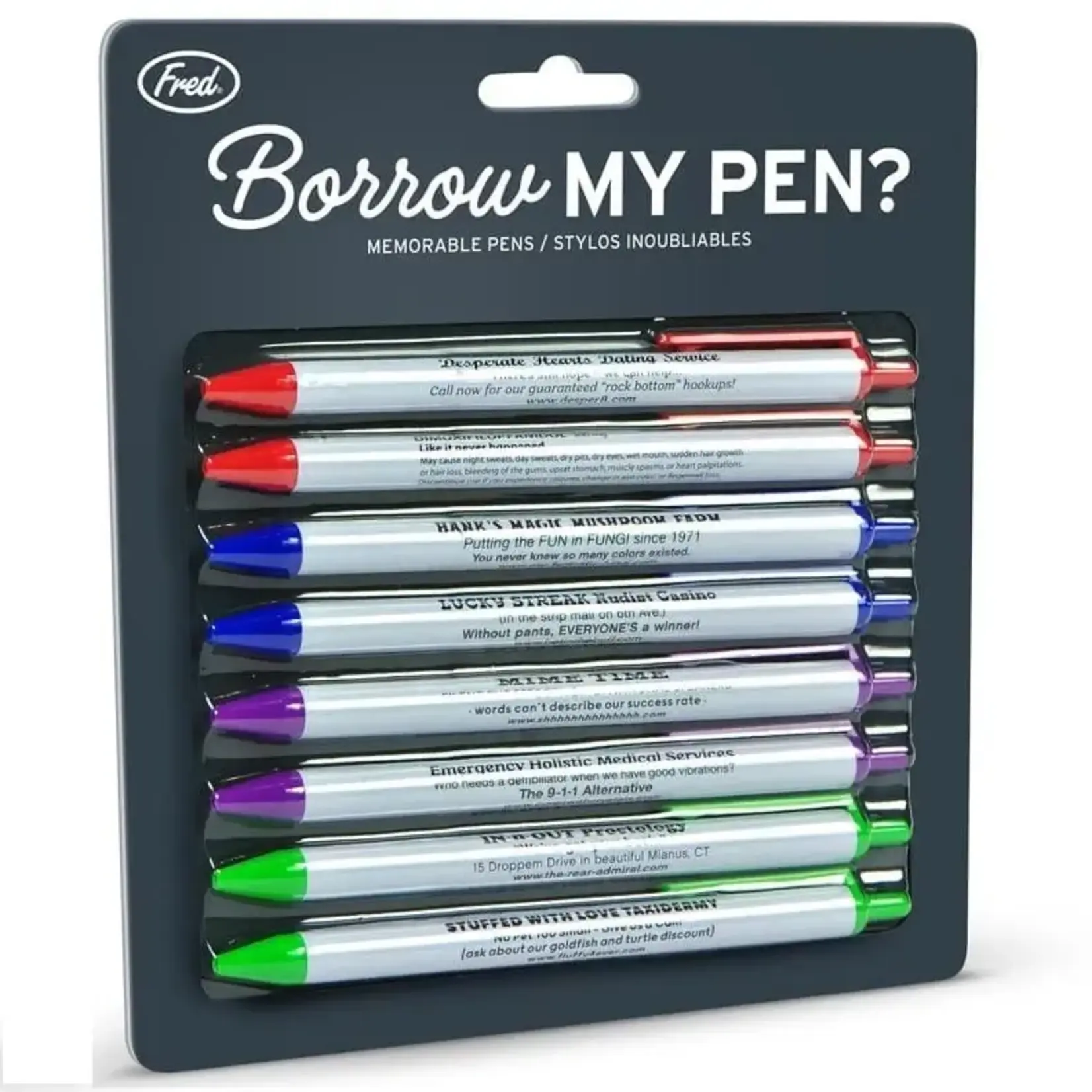 BORROW MY PEN - ASSORTED PENS
