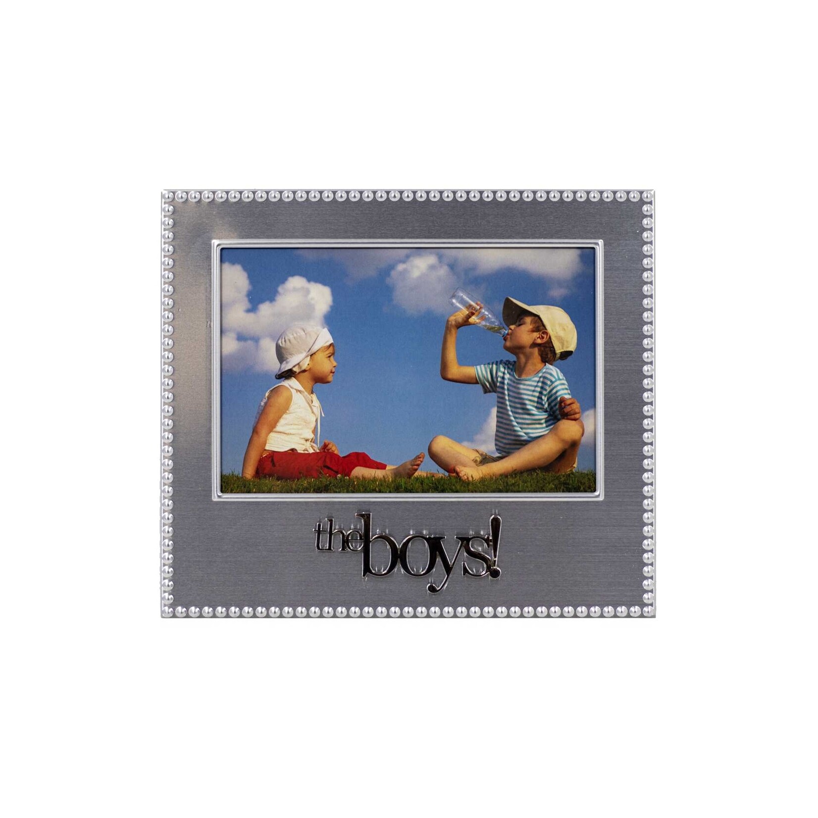 The Boys 4X6 Silver Aluminum Picture Frame