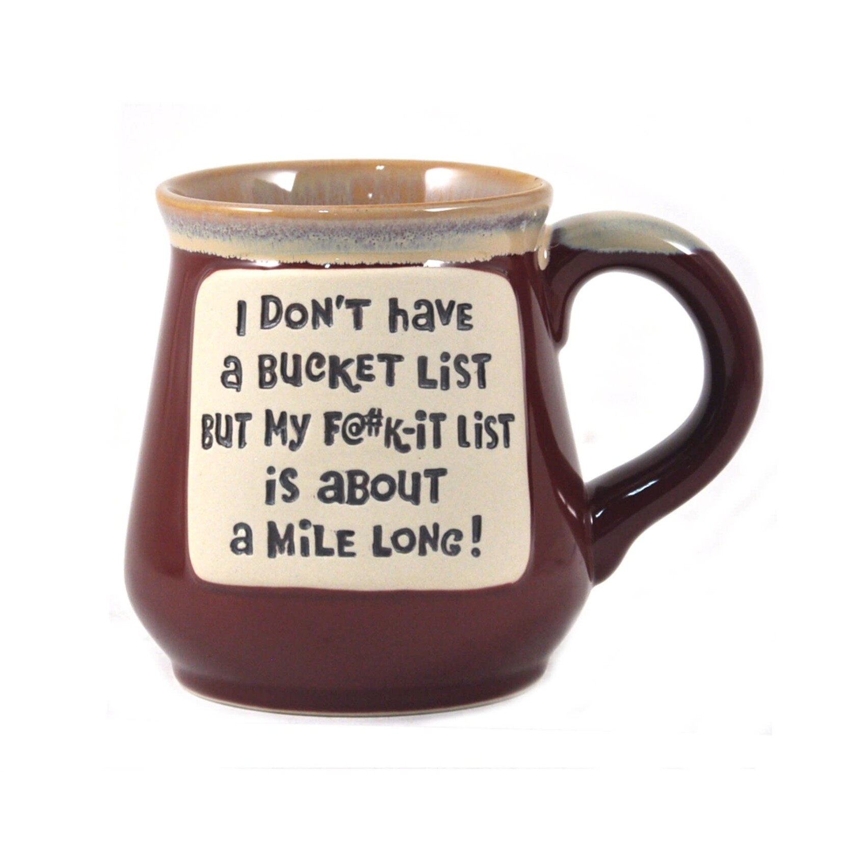 BUCKET LIST MUG 16OZ