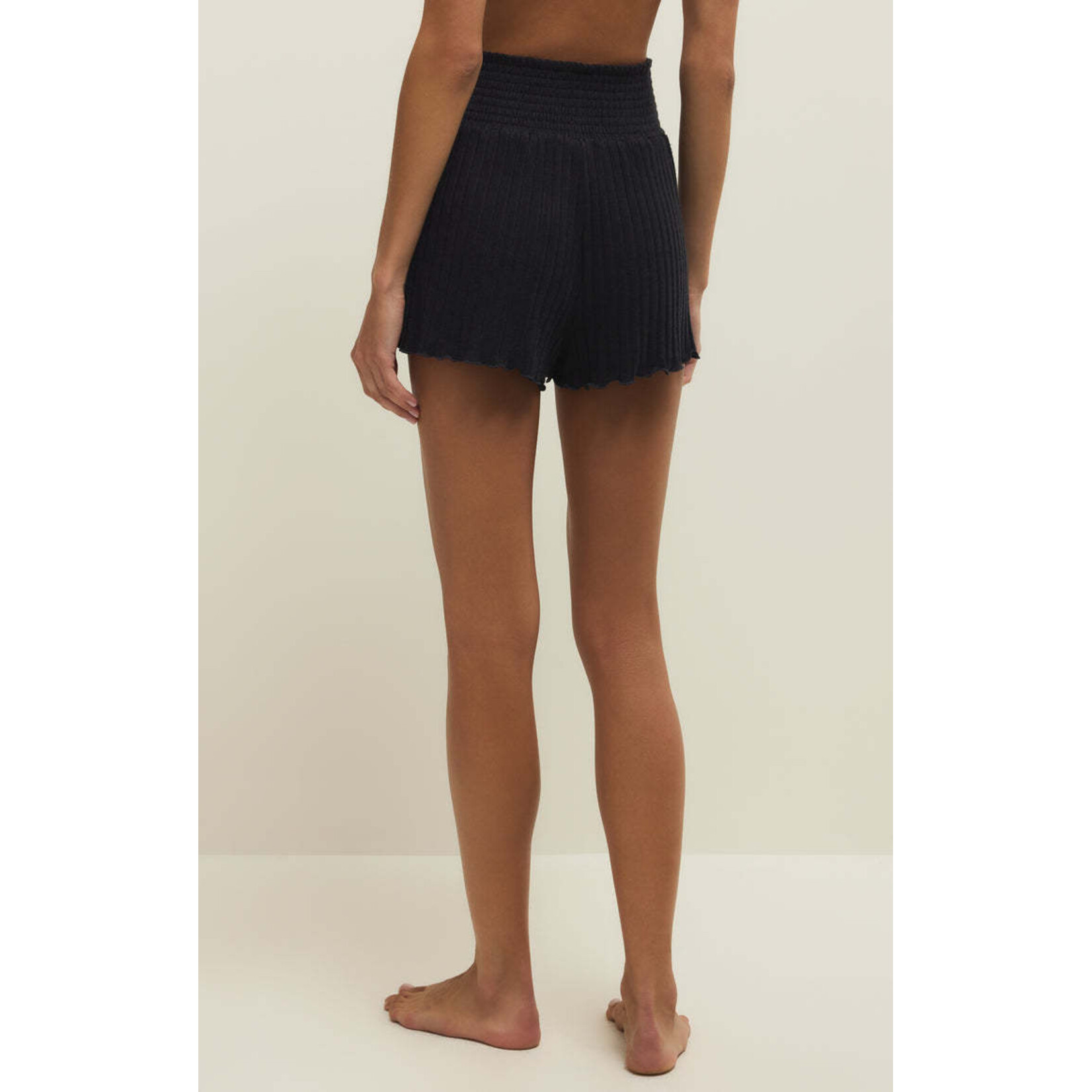 Z Supply Dawn Smocked Rib Shorts