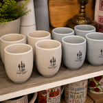 Prince Rupert Uneven Rim Matte Reactive Glaze Handleless Mug