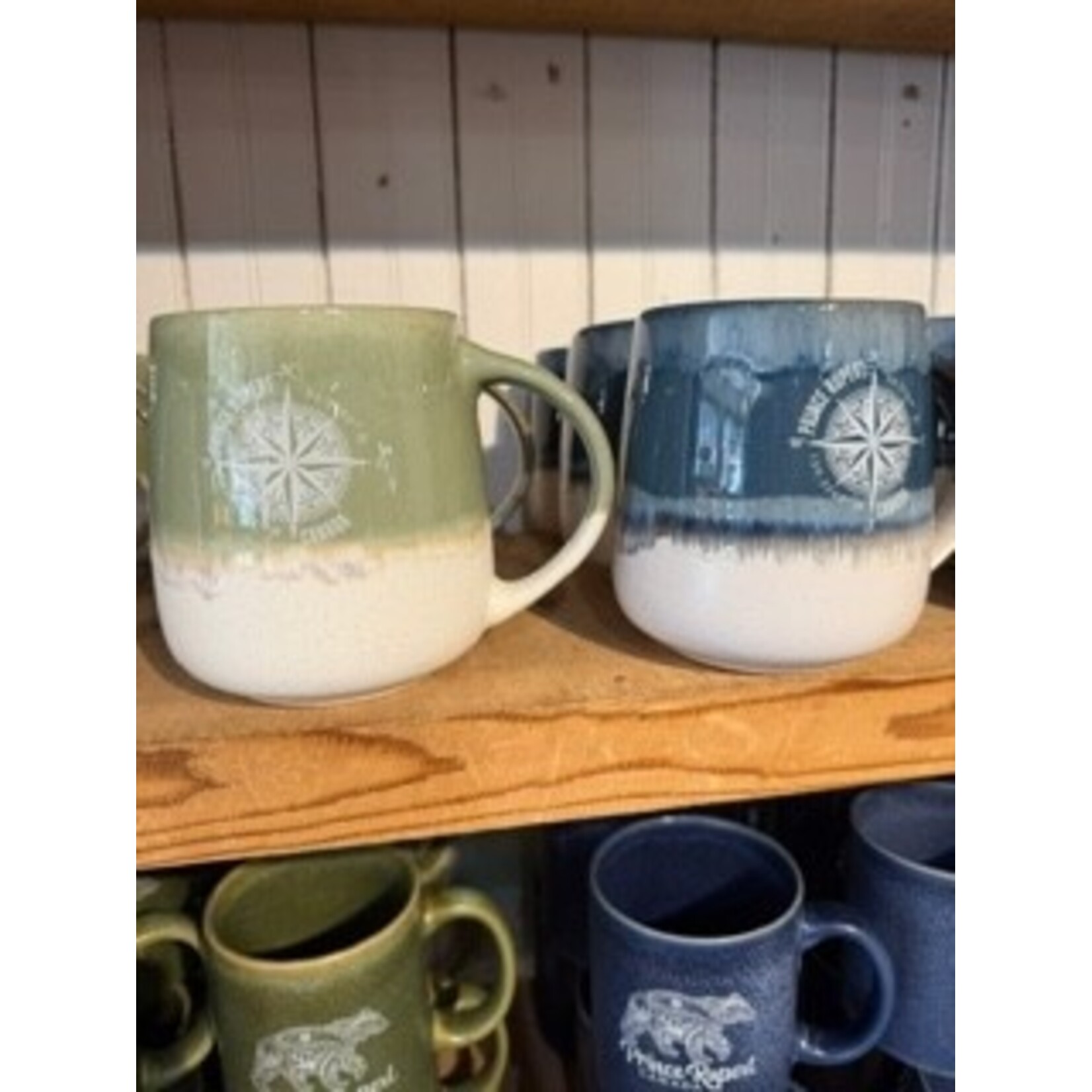 Prince Rupert Reactive Glaze Speckled Bottom Barrel Mug