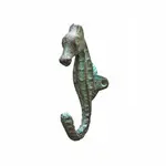 Antique Copper Decorative Seahorse Hook