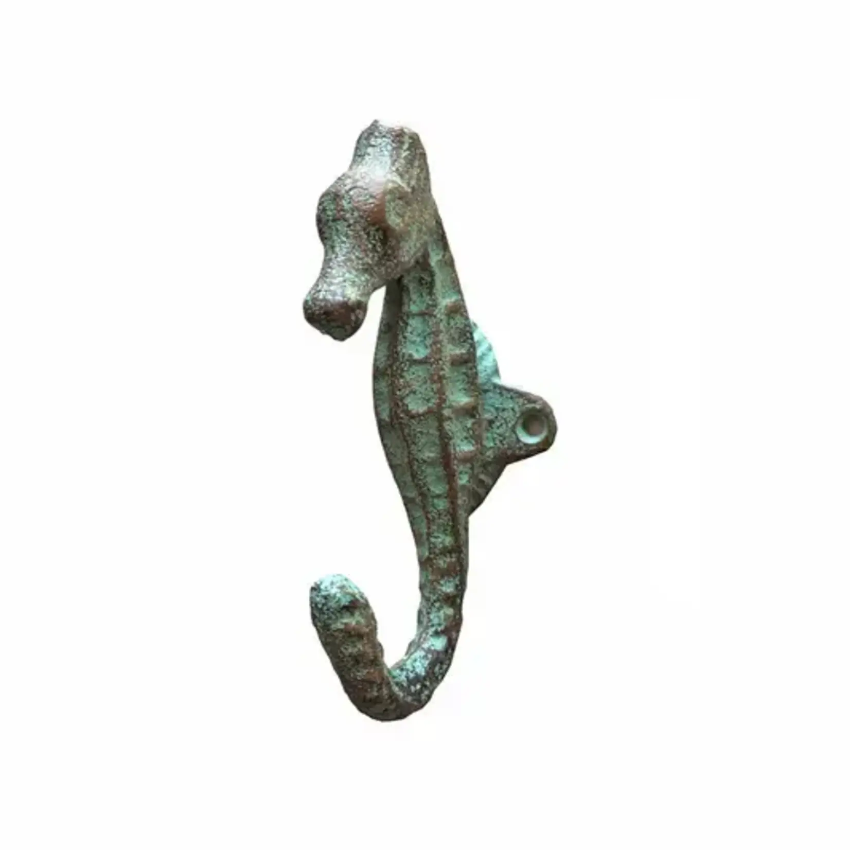 Antique Copper Decorative Seahorse Hook