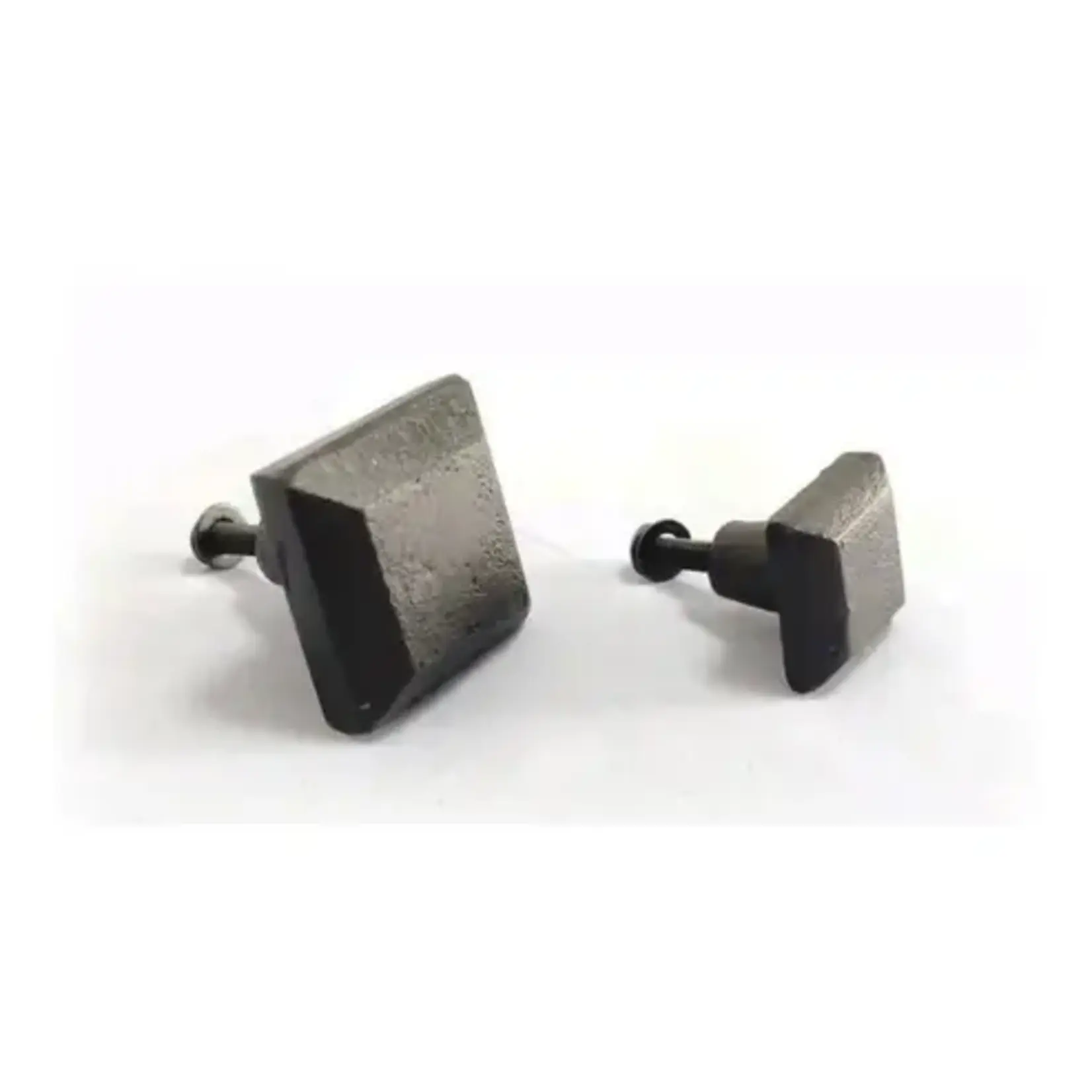 Square Cast Iron Drawer Knob (Large)