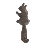 Decorative Cast Iron Squirrel Tail Hook