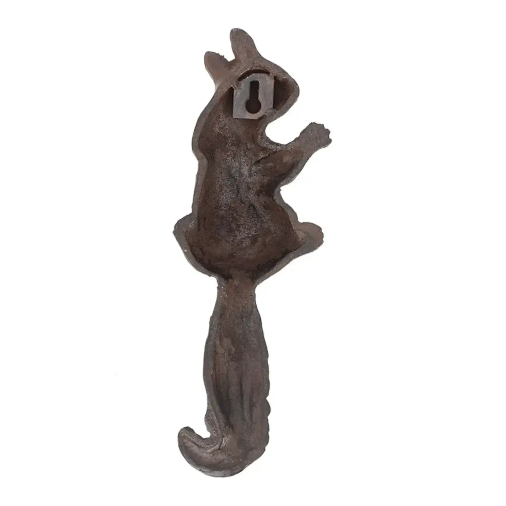 Decorative Cast Iron Squirrel Tail Hook