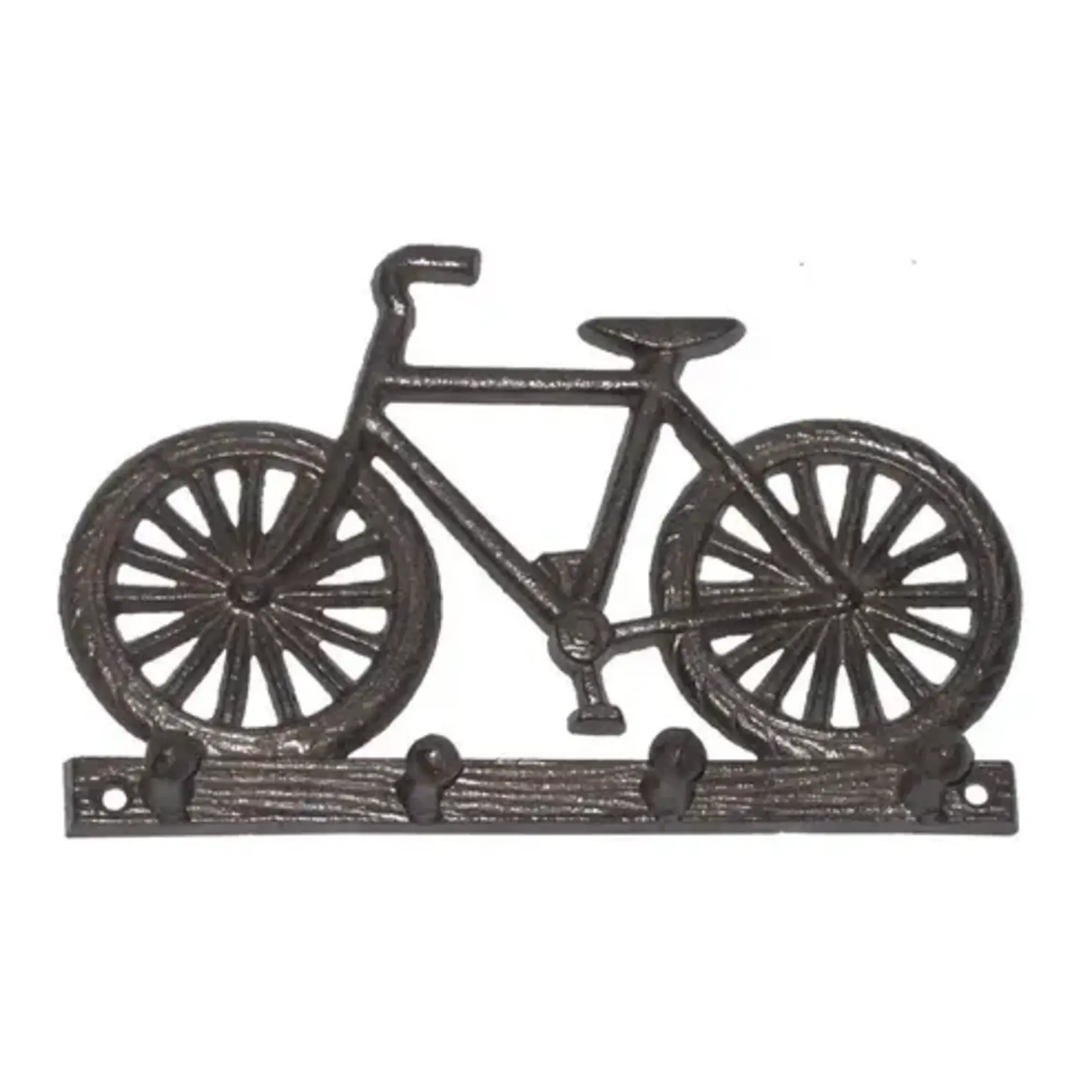 Decorative Cast Iron Bicycle Key Rack