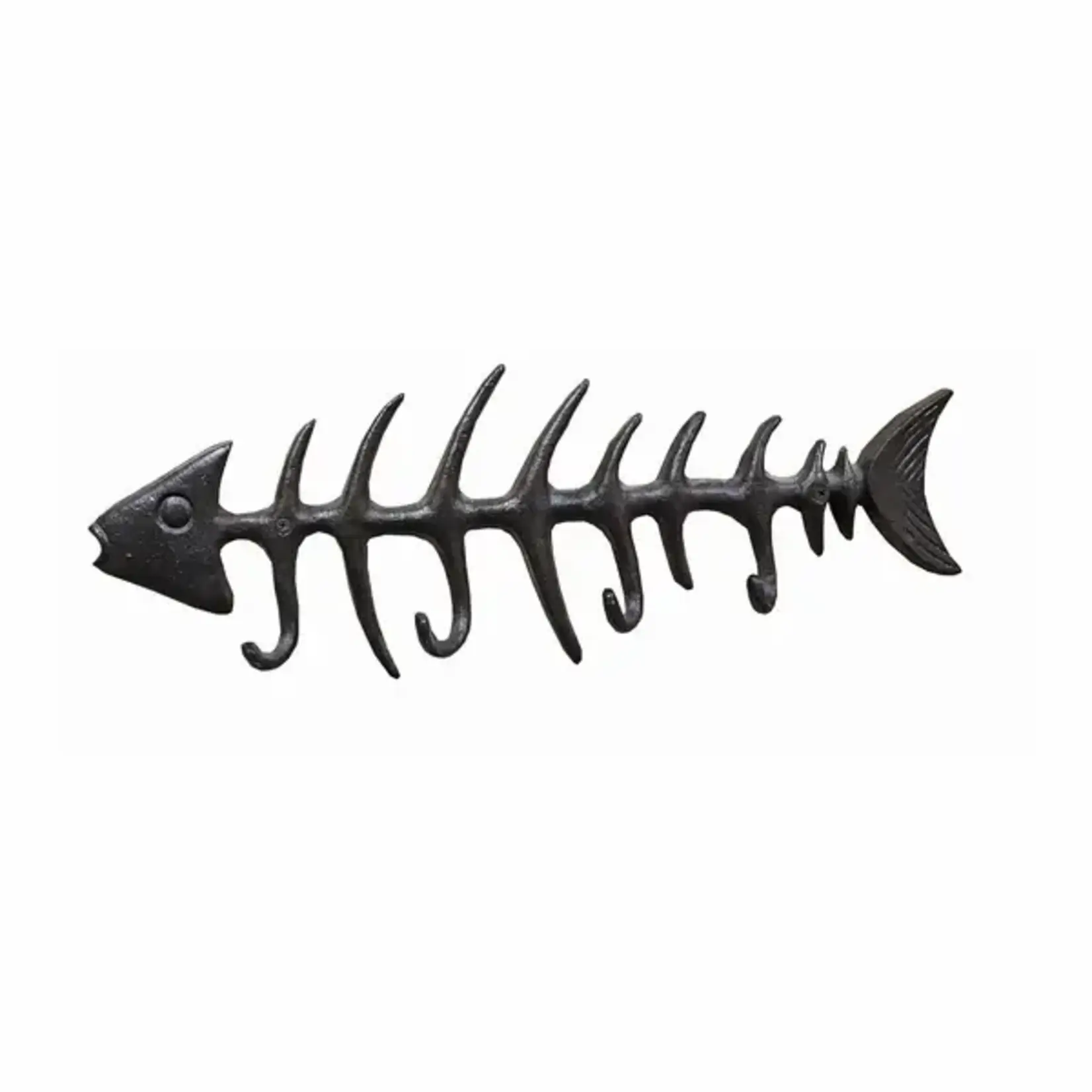 Decorative Cast Iron Fishbone Hook